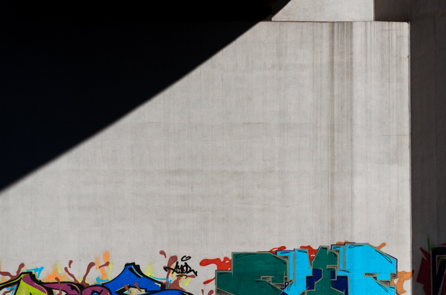 fot. Marta Reszka &copy; 2014. Graffiti under a bridge, Gdansk - graffiti pod mostem, Gdańsk