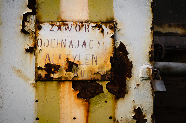 fot. Marta Reszka &copy; 2014. Gdansk shipyard - stocznia Gdańsk