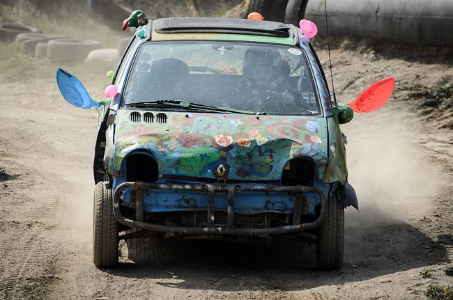 fot. Marta Reszka &copy; 2014. Wrak race, Adventure Park, Gdynia