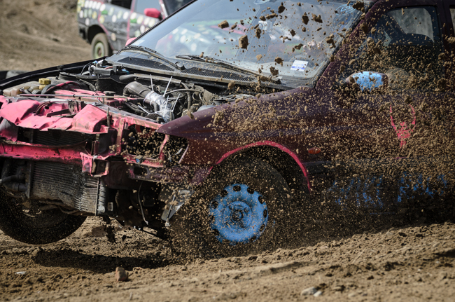 fot. Marta Reszka &copy; 2014. Wrak race, Adventure Park, Gdynia