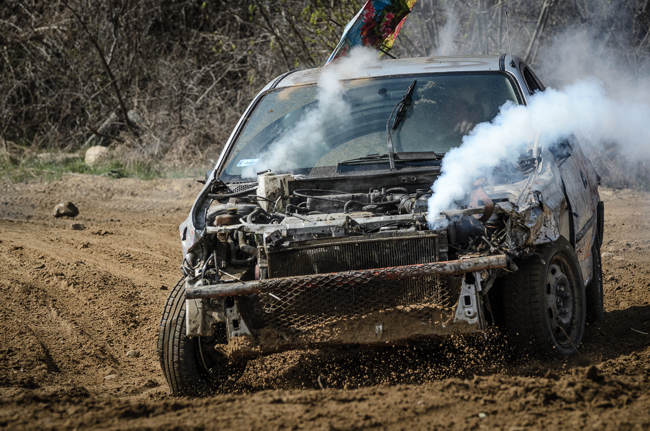 fot. Marta Reszka &copy; 2014. Wrak race, Adventure Park, Gdynia